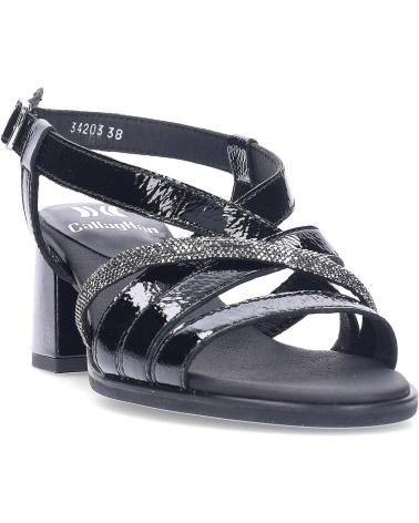 Sandalias de Mujer CALLAGHAN SANDALIA CON TACON KIMY 34203 NEGRO