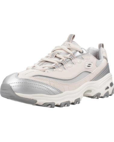 Sportif pour Femme SKECHERS ZAPATILLAS MUJER MODELO DLITES COLOR GRIS NTSL