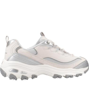 Sportif pour Femme SKECHERS ZAPATILLAS MUJER MODELO DLITES COLOR GRIS NTSL