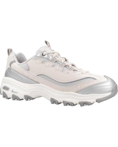 Sportif pour Femme SKECHERS ZAPATILLAS MUJER MODELO DLITES COLOR GRIS NTSL