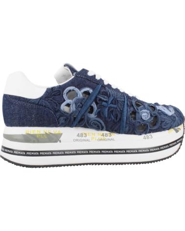 Deportivas de Mujer PREMIATA ZAPATILLAS MUJER MODELO BETH COLOR AZUL 7376