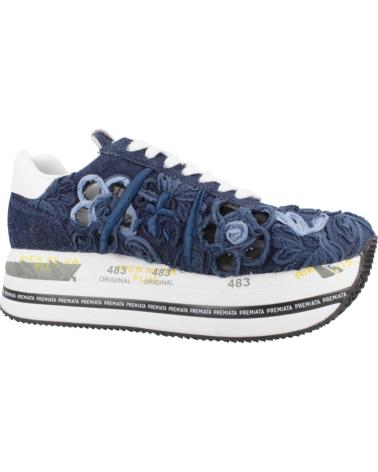 Deportivas de Mujer PREMIATA ZAPATILLAS MUJER MODELO BETH COLOR AZUL 7376