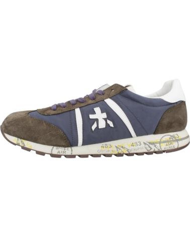Deportivas de Hombre PREMIATA ZAPATILLAS HOMBRE MODELO LUCY COLOR MARRON 7252