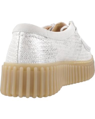 Zapatos de Mujer CLARKS ZAPATOS CASUAL MUJER MODELO TORHILL BEE COLOR PLATA SILVER