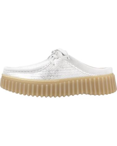 Sabots pour Femme CLARKS ZUECOS MUJER MODELO TORHILL MULE COLOR PLATA SILVER