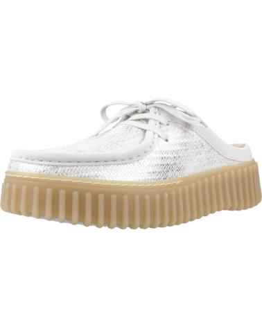 Woman Clogs CLARKS ZUECOS MUJER MODELO TORHILL MULE COLOR PLATA SILVER