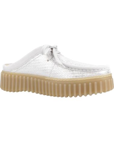 Woman Clogs CLARKS ZUECOS MUJER MODELO TORHILL MULE COLOR PLATA SILVER