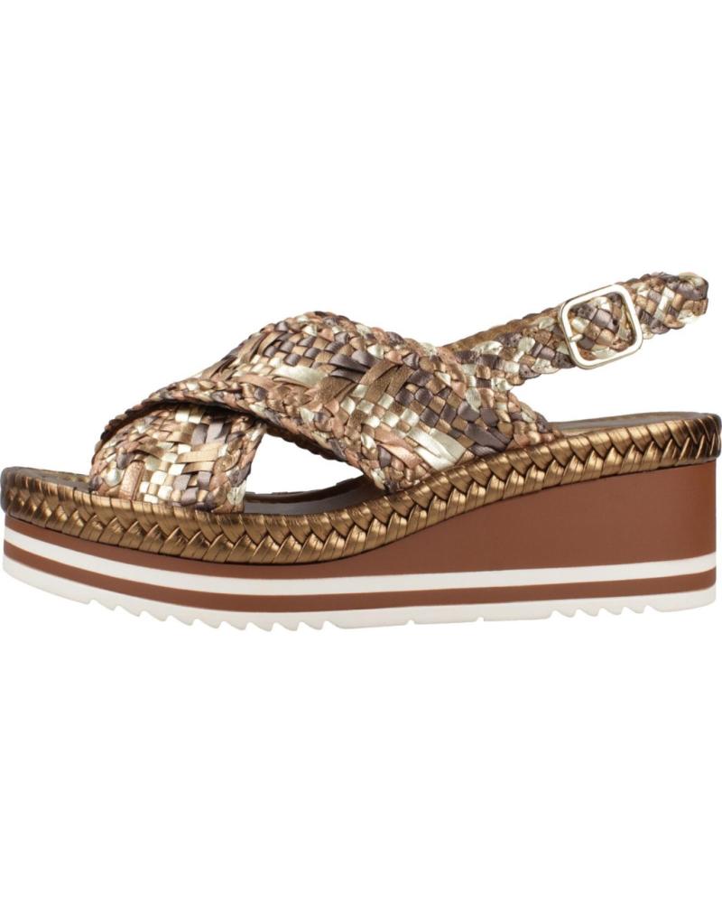 Sandalen für Damen PONS QUINTANA SANDALIAS MUJER MODELO PADOVA COLOR BRONCE VCI
