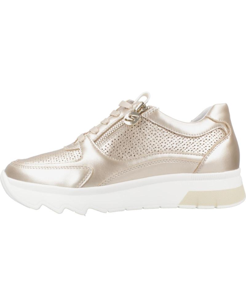 Sneaker für Damen STONEFLY ZAPATILLAS MUJER MODELO LAMINATED LTH TEX COLOR BRONCE I89