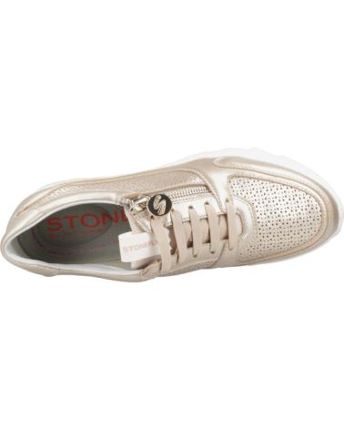Sneaker für Damen STONEFLY ZAPATILLAS MUJER MODELO LAMINATED LTH TEX COLOR BRONCE I89