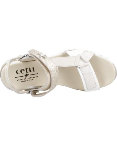Sandales pour Femme CETTI SANDALIAS MUJER MODELO C1317SRA V25 COLOR ORO OFFWHT