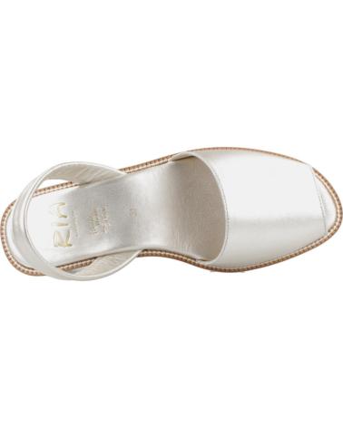 Sandali per Donna RIA MENORCA SANDALIAS MUJER MODELO 22510R COLOR ORO MTLRN