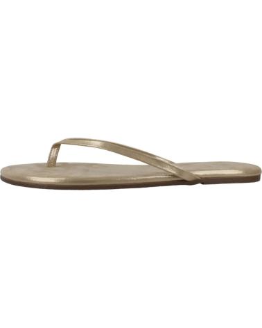 Chanclas de Mujer TKEES SANDALIAS MUJER MODELO TKEGLITTERS COLOR ORO PNKPRL