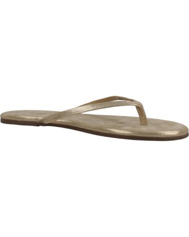 Tongs pour Femme TKEES SANDALIAS MUJER MODELO TKEGLITTERS COLOR ORO PNKPRL