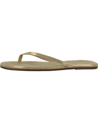 Chanclas de Mujer TKEES SANDALIAS MUJER MODELO TKEGLITTERS COLOR ORO SNDBM