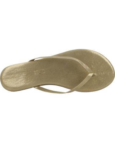 Tongs pour Femme TKEES SANDALIAS MUJER MODELO TKEGLITTERS COLOR ORO SNDBM