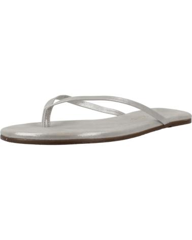Tongs pour Femme TKEES SANDALIAS MUJER MODELO TKEGLITTERS COLOR PLATA GLEAM