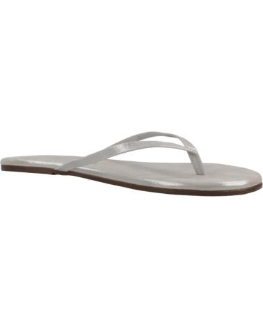 Tongs pour Femme TKEES SANDALIAS MUJER MODELO TKEGLITTERS COLOR PLATA GLEAM
