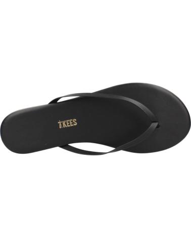 Tongs pour Femme TKEES SANDALIAS MUJER MODELO TKELINERS COLOR NEGRO SABLE