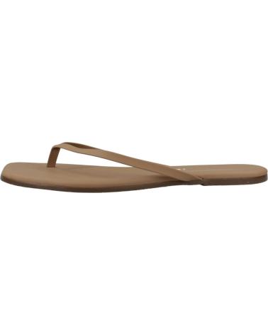 Chanclas de Mujer TKEES SANDALIAS MUJER MODELO TKESQUARE TOE COLOR MARRON COBTR