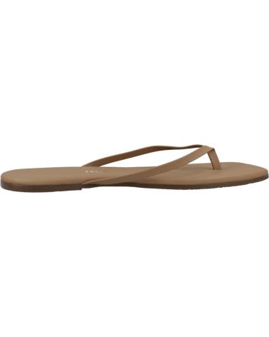 Chinelos de Mulher TKEES SANDALIAS MUJER MODELO TKESQUARE TOE COLOR MARRON COBTR