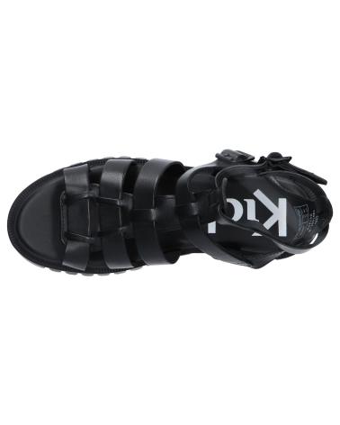 Sandálias de Mulher kickers 1201901-50-0 KICK FABIOLA 8 NOIR