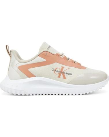 Sportivo per Donna CALVIN KLEIN ZAPATILLA DE MODA PARA MUJER YW01442 COLOR COR CORAL