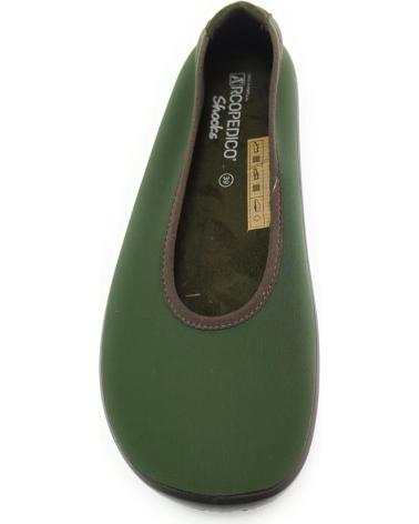 Ballerinas für Damen ARCOPEDICO ACARI LICRA KAKI