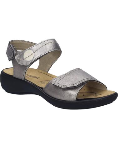 Sandali per Donna JOSEP SEIBEL IBIZA-79 PIEL PLATIN PLATINO