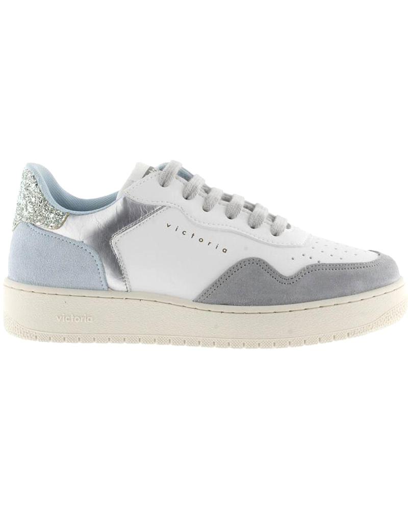 Woman Trainers VICTORIA DEPORTIVA PARA MUJER 1258263 MADRID GLITTER CELESTE