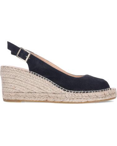 Sandalen für Damen KANNA SANDALIAS DE PIEL 25KV0705 NEGRO