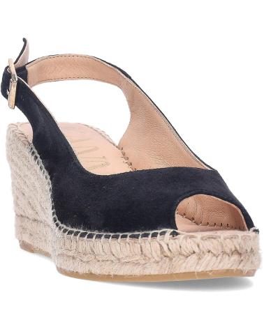 Sandalen für Damen KANNA SANDALIAS DE PIEL 25KV0705 NEGRO