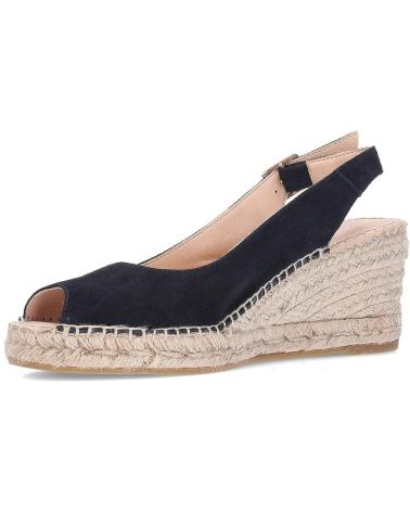 Sandalen für Damen KANNA SANDALIAS DE PIEL 25KV0705 NEGRO