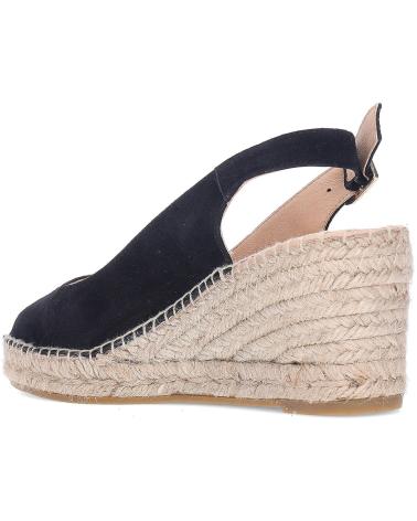 Sandalen für Damen KANNA SANDALIAS DE PIEL 25KV0705 NEGRO