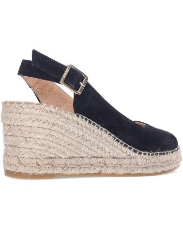 Sandalen für Damen KANNA SANDALIAS DE PIEL 25KV0705 NEGRO