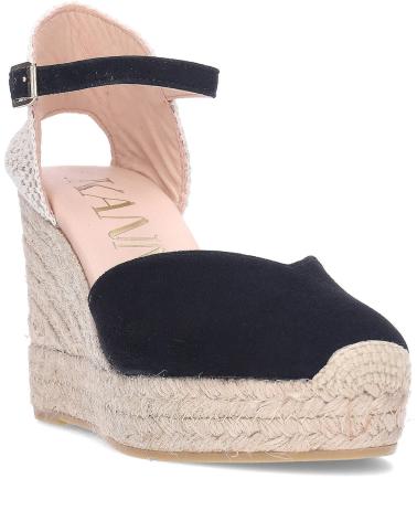 Sandalen für Damen KANNA SANDALIAS DE MUJER 25KV22055 NEGRO