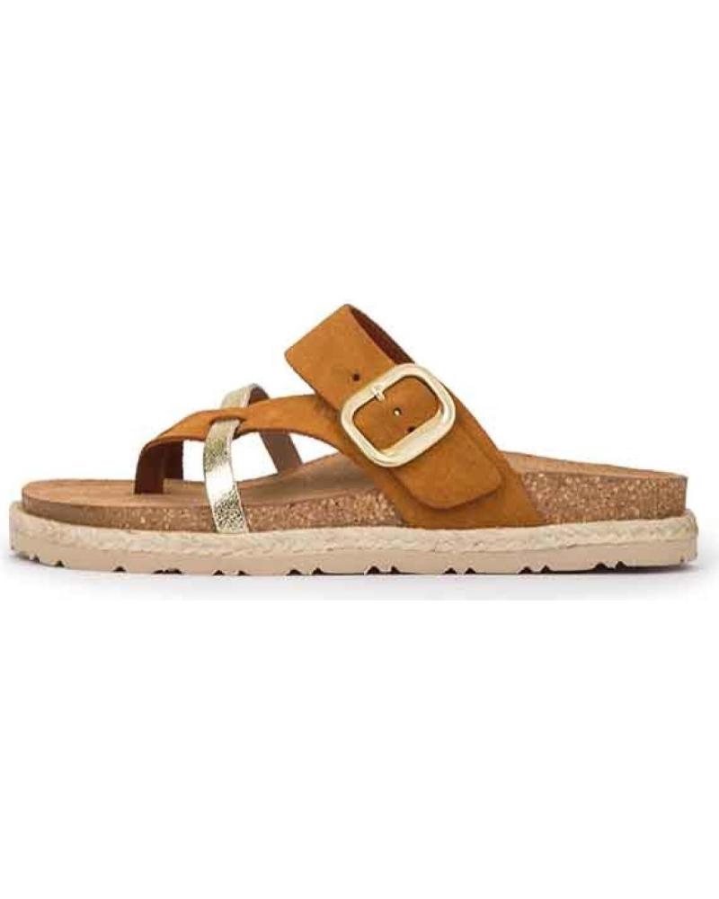 Woman Sandals YOKONO SANDALIA MUJER ARENA-003 PLATEADO