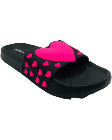 Chanclas de Niña NICOBOCO CHANCLA AGUA NINA LOVE 42-520 070 NEGRO