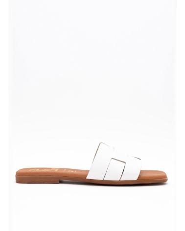 Sandalen für Damen KESLEM SANDALIA MUJER EN PIEL 5550 BLANCO