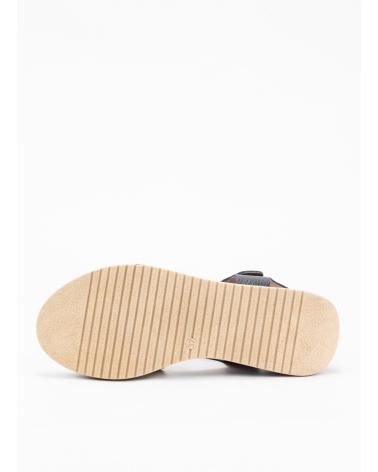 Sandalen für Damen KESLEM SANDALIA MUJER EN PIEL 5662 NEGRO