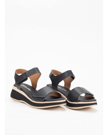 Sandálias-De-Mujer-KESLEM-SANDALIA-MUJER-EN-PIEL-5660-CON-CUNA-NEGRO