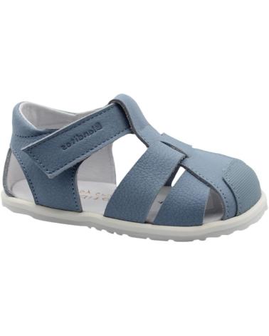 Sandalias de Niña y Niño BLANDITOS SANDALIAS RESPETUOSAS DE PIEL COSTA AZUL