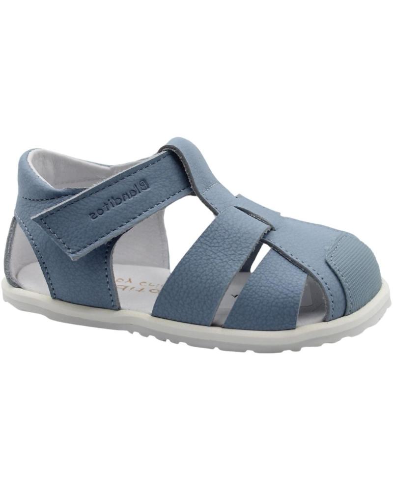Sandali per Bambina e Bambino BLANDITOS SANDALIAS RESPETUOSAS DE PIEL COSTA AZUL