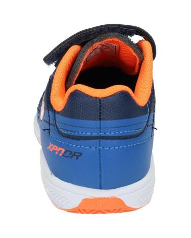 Esportes--De-Niña-JOMA-FUTBOL-SALA-XPANDER-JR-2103-ROYAL-Y-NARANJA-AZUL-MARINO