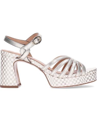 Sandalias de Mujer PEDRO MIRALLES SANDALIAS DE TACON 17184 PLATINO