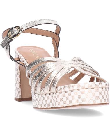 Sandalias de Mujer PEDRO MIRALLES SANDALIAS DE TACON 17184 PLATINO