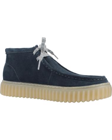 Bottines pour Homme CLARKS BOTINES HOMBRE MODELO TORHILL HI COLOR AZUL BLUE