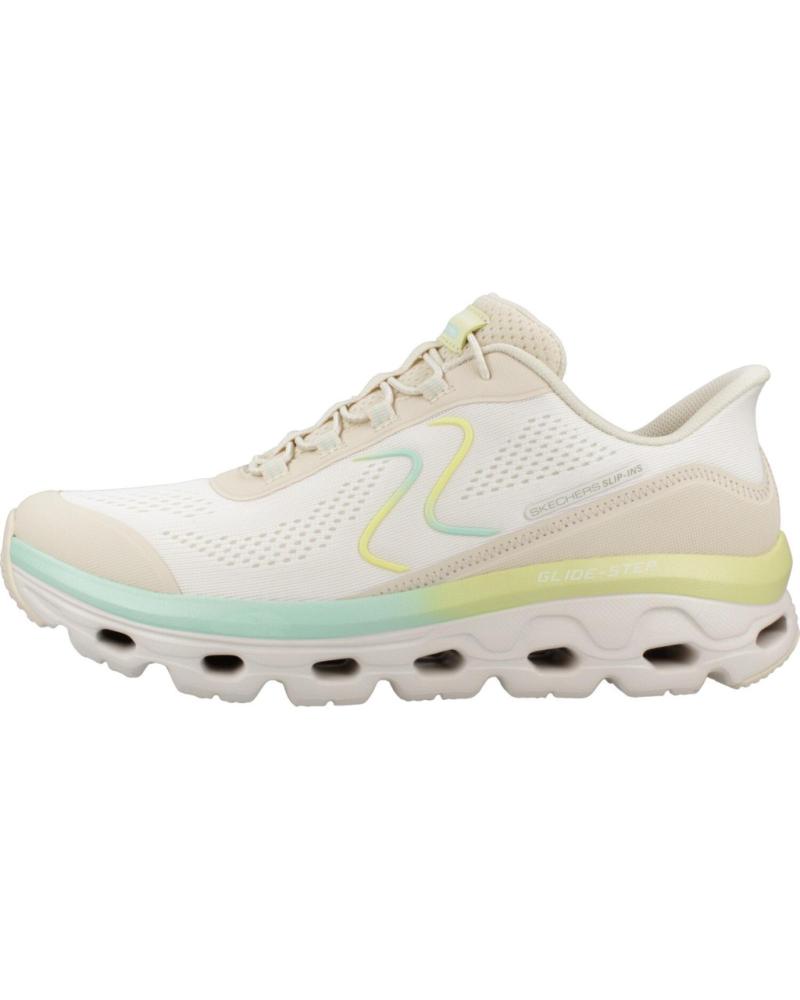 Deportivas de Mujer SKECHERS SNEAKERS SLIP-INS GLIDE-STEP SOLE MUJER BEIG BEIGE