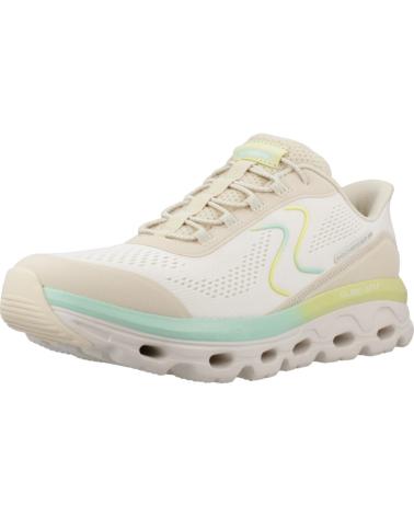 Deportivas de Mujer SKECHERS SNEAKERS SLIP-INS GLIDE-STEP SOLE MUJER BEIG BEIGE