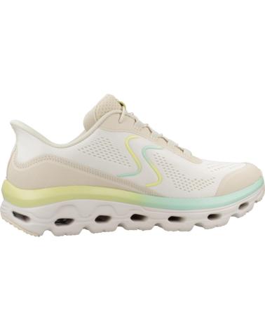 Deportivas de Mujer SKECHERS SNEAKERS SLIP-INS GLIDE-STEP SOLE MUJER BEIG BEIGE